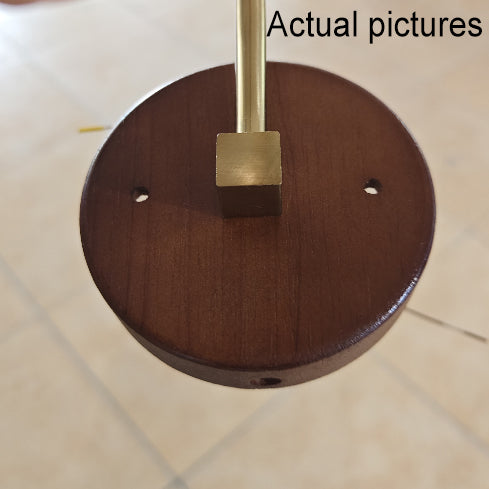 Ash Wood Sconce with Glass Shade Natural Hardwood Fixture E26 Socket Bedroom Hallway Reading Light Warm Ambient Lighting