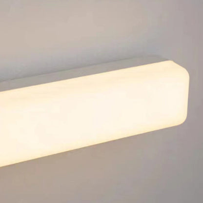 Applique murale de salle de bain moderne à LED, barre lumineuse en acrylique blanc pour miroir, indice de protection IP44