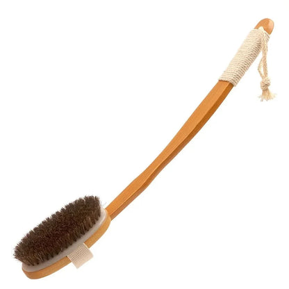SPAFLOW – Foldable Bamboo Bath Brush for Massage & Scrubbing