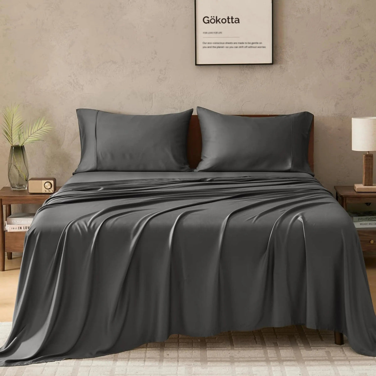 Bamboo Bliss | Organic Bamboo Sheet Set with Silky Soft Cooling Design | Breathable Bedding for Ultimate Comfort