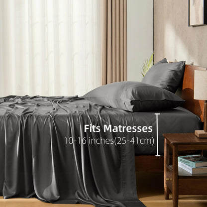 Bamboo Bliss | Organic Bamboo Sheet Set with Silky Soft Cooling Design | Breathable Bedding for Ultimate Comfort