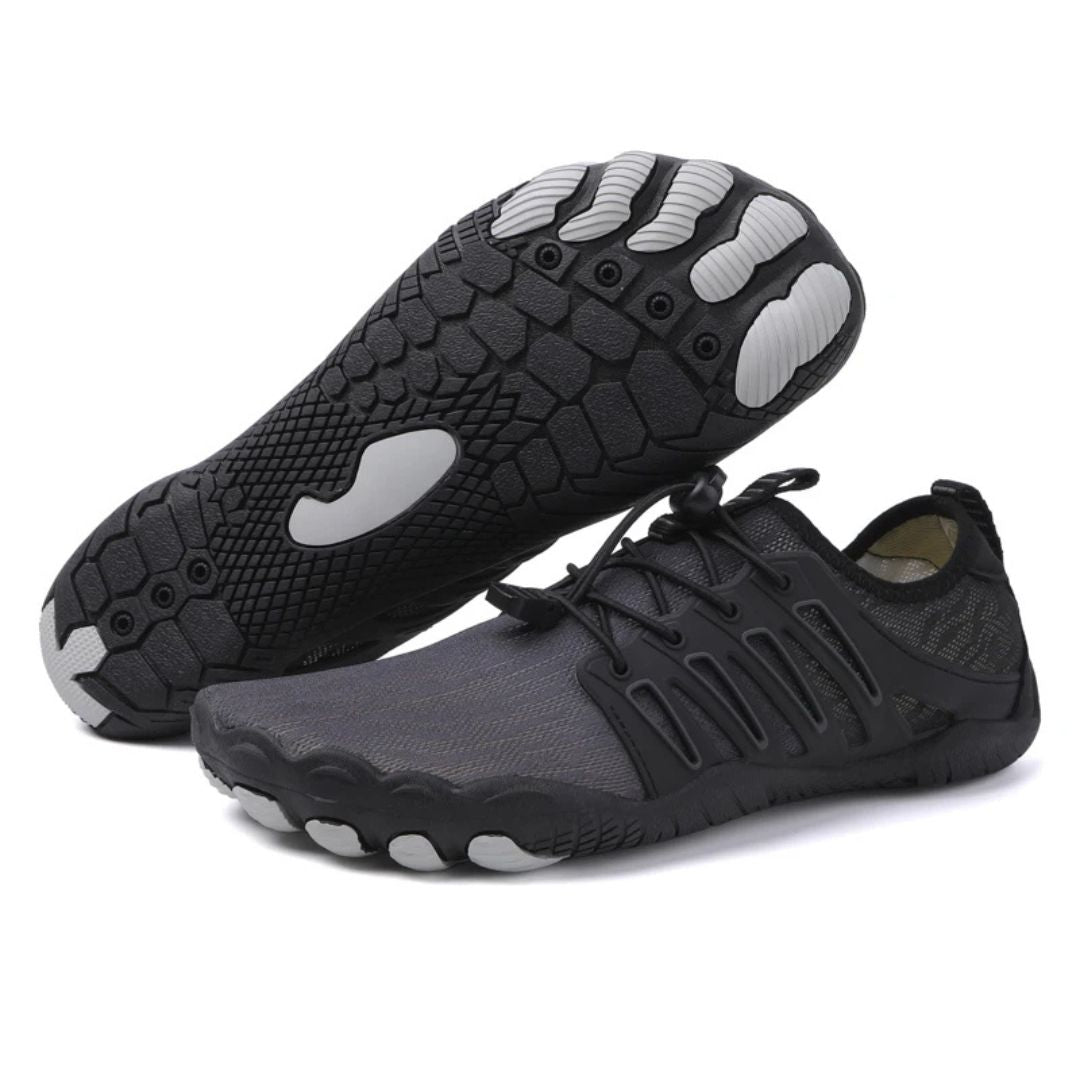 Minimalist Barefoot Shoes Wide Toe Box Orthopedic Walking Sneakers for Men Women Natural Gait Support Muscle Strengthening Breathable