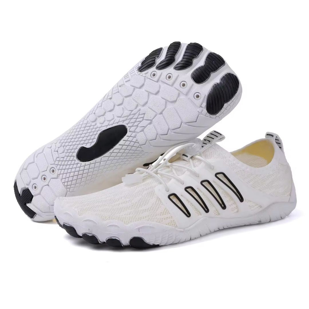 Minimalist Barefoot Shoes Wide Toe Box Orthopedic Walking Sneakers for Men Women Natural Gait Support Muscle Strengthening Breathable