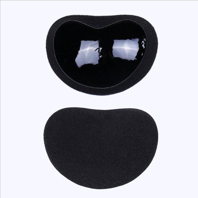 Swimsuit Insert Pads with Adhesive Back for Bikini Tops & Bras | Waterproof Push-Up Foam Enhancers for Women | Reusable Breathable Cups