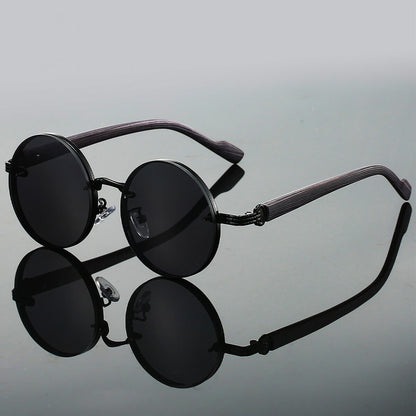 Circle Frame Sunglasses with UV400 Protection for Women & Men – Vintage Style Eyewear for Outdoor Fashion