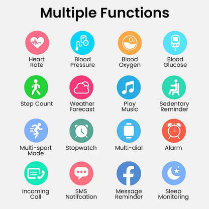 Montre connectée de fitness Ortekor | Suivi d'activité, analyses du sommeil et notifications intelligentes