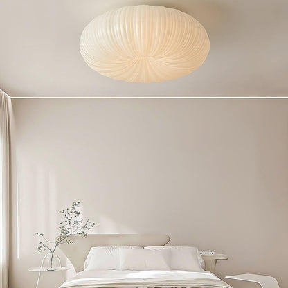 Plafonnier LED rond encastré avec télécommande, blanc, 22 pouces, intensité variable, pour chambre, salon, cuisine, luminaire moderne extra-plat