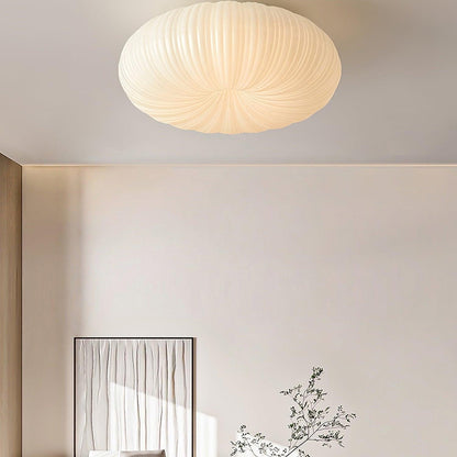 Plafonnier LED rond encastré avec télécommande, blanc, 22 pouces, intensité variable, pour chambre, salon, cuisine, luminaire moderne extra-plat