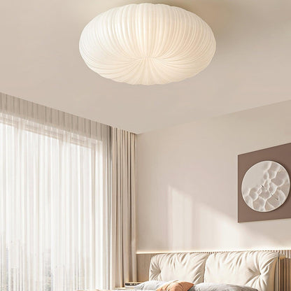 Plafonnier LED rond encastré avec télécommande, blanc, 22 pouces, intensité variable, pour chambre, salon, cuisine, luminaire moderne extra-plat