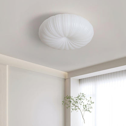 Plafonnier LED rond encastré avec télécommande, blanc, 22 pouces, intensité variable, pour chambre, salon, cuisine, luminaire moderne extra-plat