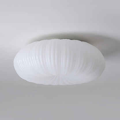 Plafonnier LED rond encastré avec télécommande, blanc, 22 pouces, intensité variable, pour chambre, salon, cuisine, luminaire moderne extra-plat