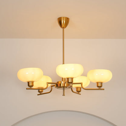 Spherical Glass Hanging Light Fixture 12 Inch Diameter Over Island Counter Contemporary Ceiling Lamp Clear Shade Kitchen Dining Entryway