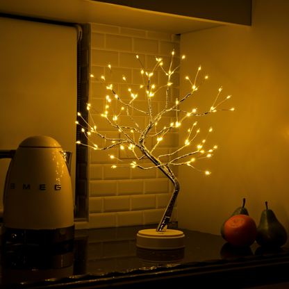 Bonsai Tree | LED Table Lamp with Warm Glow | Nature-Inspired Decor for Cozy Atmosphere