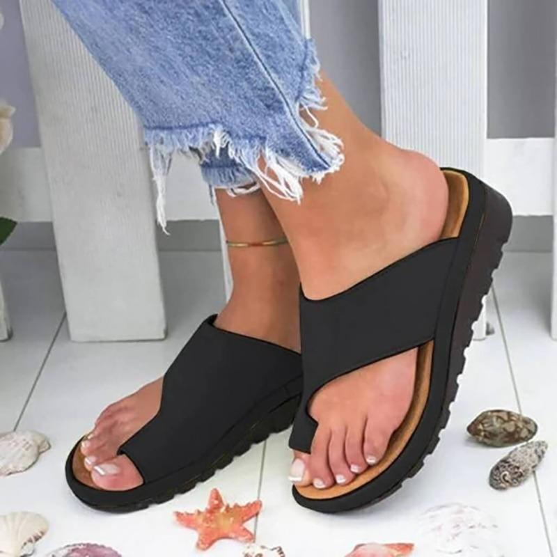 Women's Orthopedic Sandals for Bunion Relief with Contoured Footbed and Arch Support for All-Day Comfort