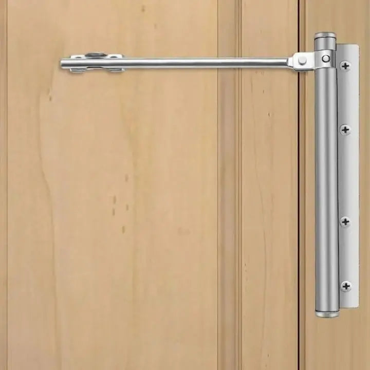 Automatic Door Closer with Adjustable Force, Stainless Steel Spring Door Closer for Fire Doors and Gates