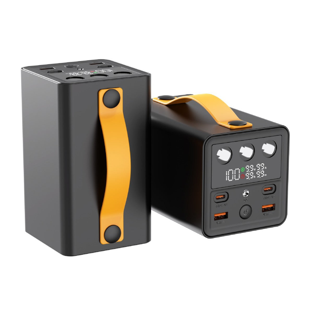 Ortekor Best Power Bank | Best Portable Charger with Fast Charging & Digital Display | High-Capacity Portable Power Bank for iPhone, Samsung & Android