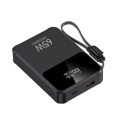Portable Power Bank with 65W Fast Charging & Digital Display | Multi-Device Charging Solution