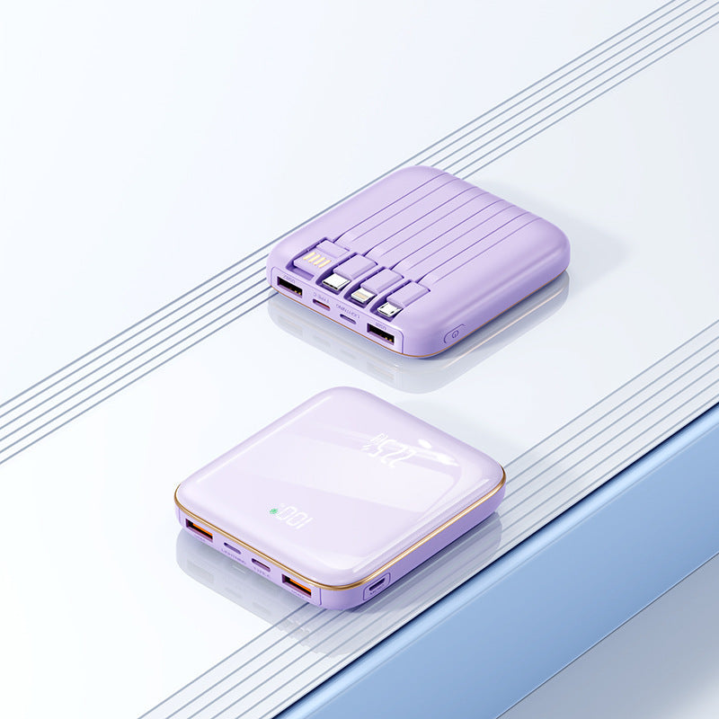Batterie externe Ortekor | Le meilleur chargeur portable avec charge rapide et cinq ports de charge | Batterie portable pour iPhone, Samsung et Android