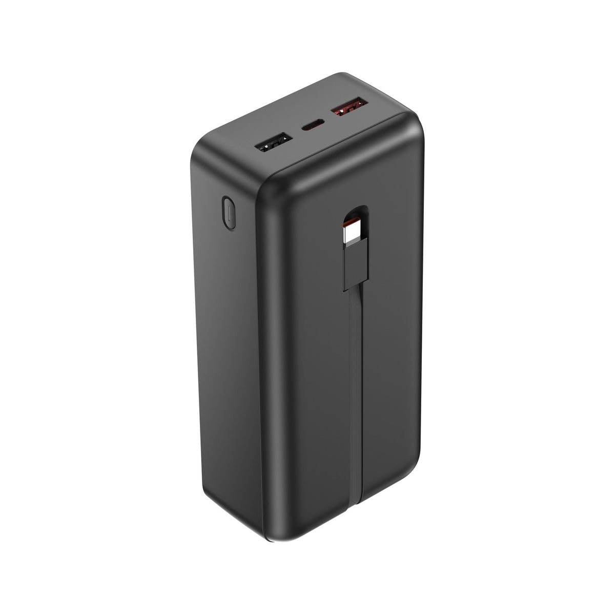 Portable Power Bank with Induction Charging & Digital Display | Compact Charger for On-the-Go Power
