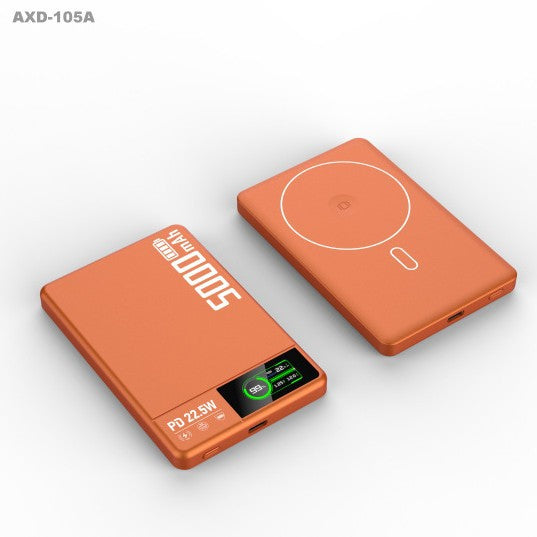 Wireless Power Bank with Digital Charging Indicator & Fast Charging