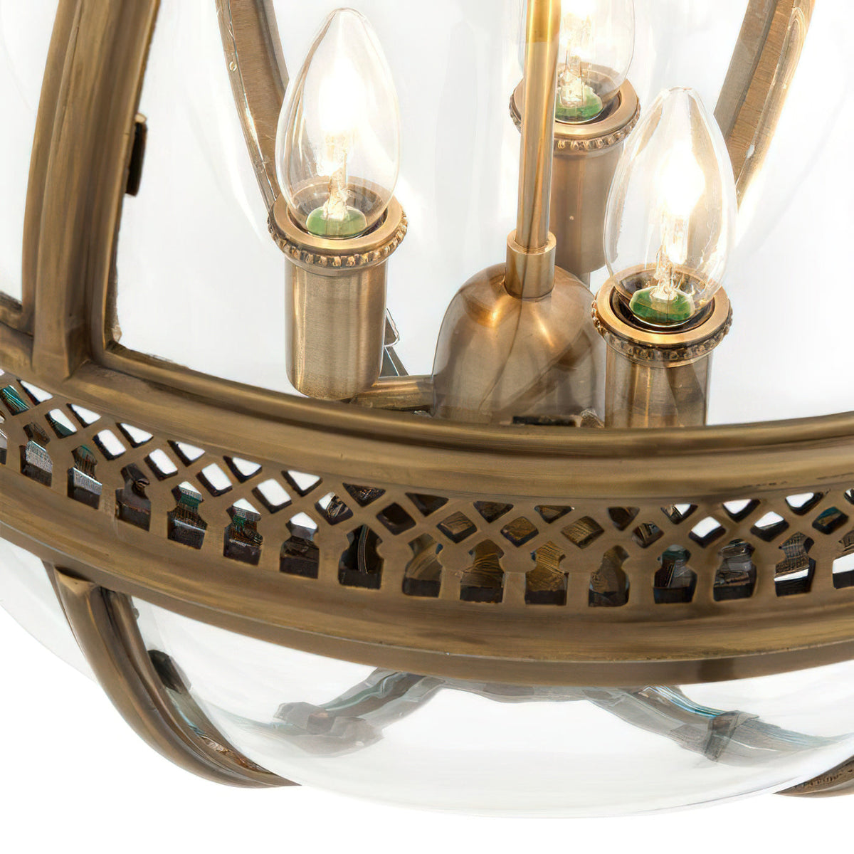 Plafonnier avec abat-jour en verre sphérique, douille E12, raccordement filaire, luminaire suspendu pour table de salle à manger, îlot de cuisine, coin-repas, style ferme moderne