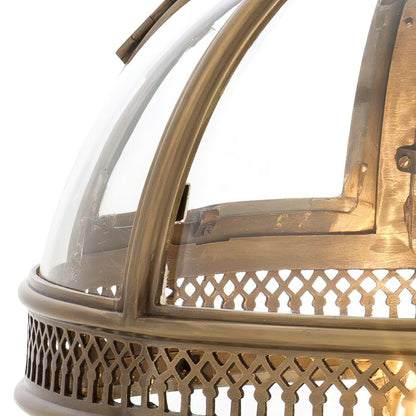 Plafonnier avec abat-jour en verre sphérique, douille E12, raccordement filaire, luminaire suspendu pour table de salle à manger, îlot de cuisine, coin-repas, style ferme moderne