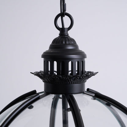 Plafonnier avec abat-jour en verre sphérique, douille E12, raccordement filaire, luminaire suspendu pour table de salle à manger, îlot de cuisine, coin-repas, style ferme moderne