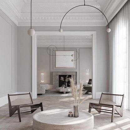 Frosted Globe Ceiling Light Brass Finish for Dining Room Bedroom Hallway Modern Suspended Fixture Soft Diffused Glow LED Compatible
