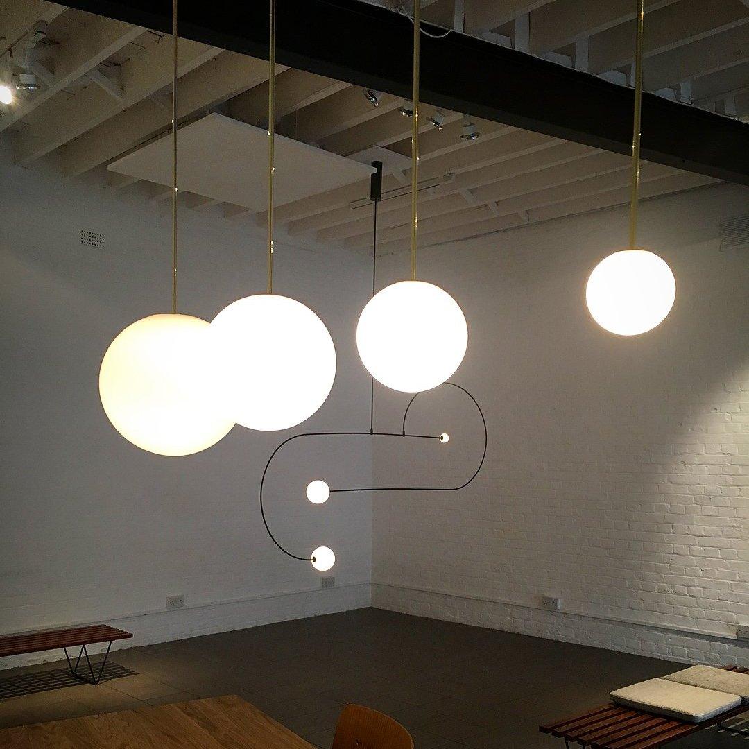 Frosted Globe Ceiling Light Brass Finish for Dining Room Bedroom Hallway Modern Suspended Fixture Soft Diffused Glow LED Compatible