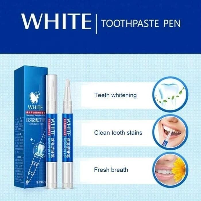 Stylo de blanchiment dentaire à formule naturelle, stylo de blanchiment portable pour taches de café, blanchiment dentaire instantané