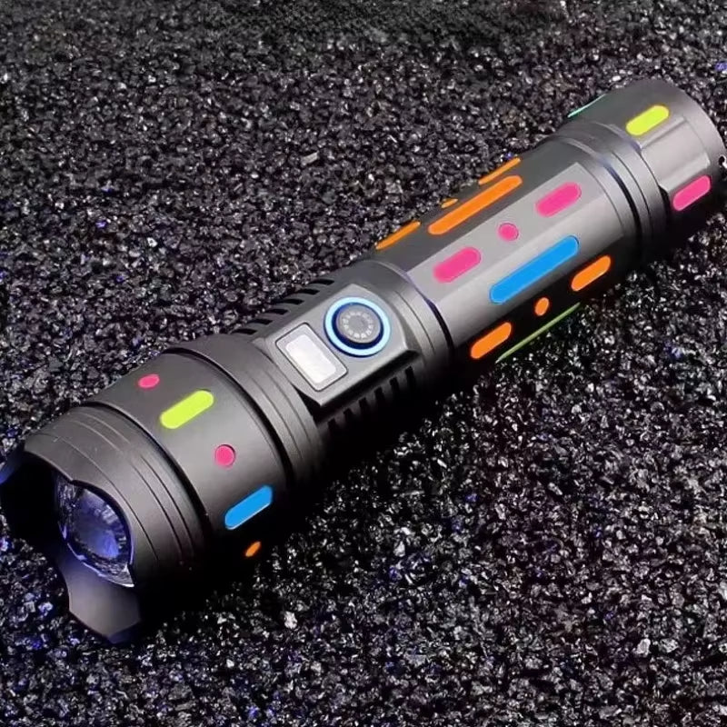 Bright Blast | Long Range Outdoor Flashlight with Lightweight Design | Perfect for Camping and Hiking