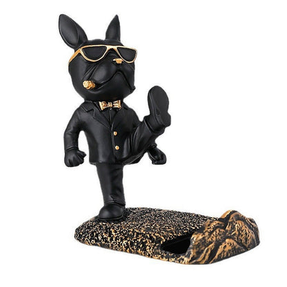 Support de téléphone portable Bulldog – Porte-téléphone de haute qualité pour la maison et le bureau