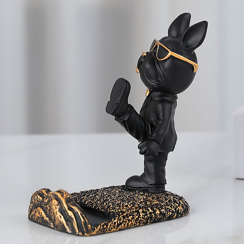 Support de téléphone portable Bulldog – Porte-téléphone de haute qualité pour la maison et le bureau