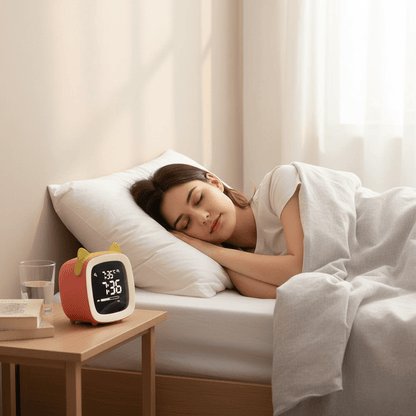 SNOOZETAIL – Animal LED Alarm Clock Night Light for Peaceful Bedtimes