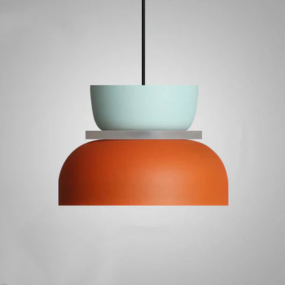 Suspension LED simple au fini blanc