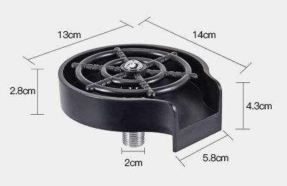 CupClean Pro | Automatic Quick Cup Washing Machine with High-Pressure Nozzle | Efficient Cleaning for Home and Commercial Use