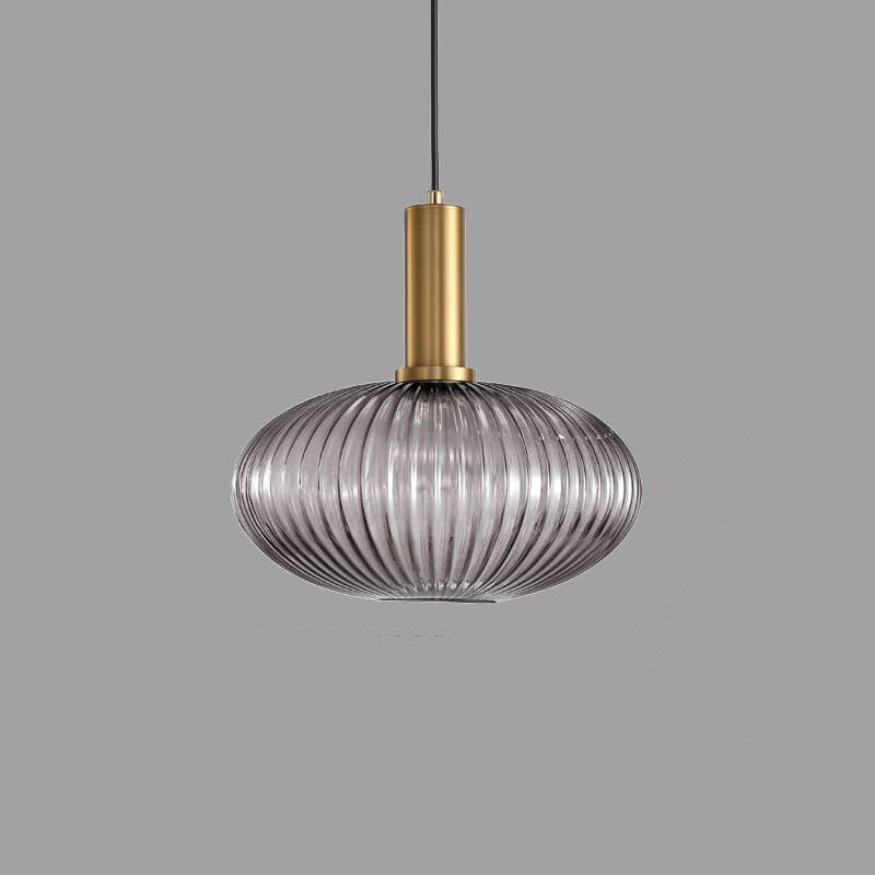 Glass Shade Hanging Light Fixture Adjustable 59-Inch Cord Kitchen Island Dining Room Ceiling Lamp E26 Socket Modern Drop Lighting for Counte