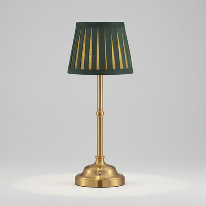 Caden Table Lamp - Cordless Brass, Touch Dimmable, LED