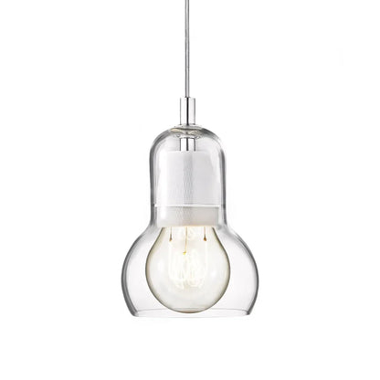 Hanging Ceiling Light Fixture Glass Globe 8 Inch Diameter Ambient Glow for Kitchen Island Entryway Hallway Bedside Nook E27 Socket 40W
