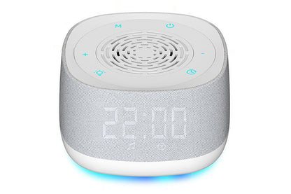 Calm Sleep | White Noise Machine for Sleep with Alarm Clock & Breathing Light | Multi-Function Device for Relaxation