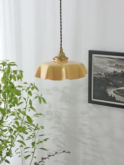 Hanging Ceiling Light Fixture Textured Dome Shade White Beige Pink Blue for Kitchen Island Dining Room Adjustable Height Indoor Pendant Lamp
