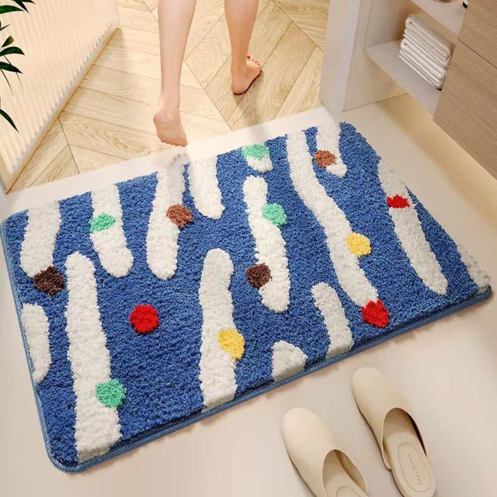 Candi Bath Mat - Colorful Silicone, Non-Slip Design