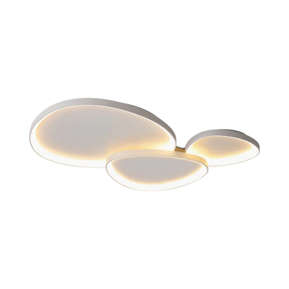 Plafonnier LED encastré avec variateur à distance et contrôle de la température de couleur pour chambre, couloir, salon – Écoénergétique