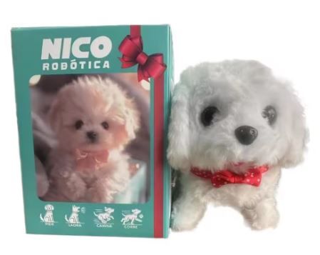 Electronic Pet Dog Toy for Kids – Touch & Sound Activated Robo Companion with Moving Tail & Barking Sounds