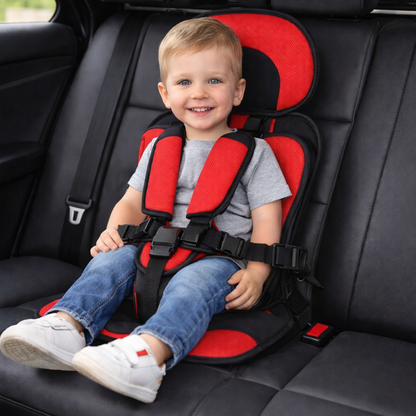 Ortekor Portable Child Booster Seat | Adjustable Travel Harness for Safe Journeys