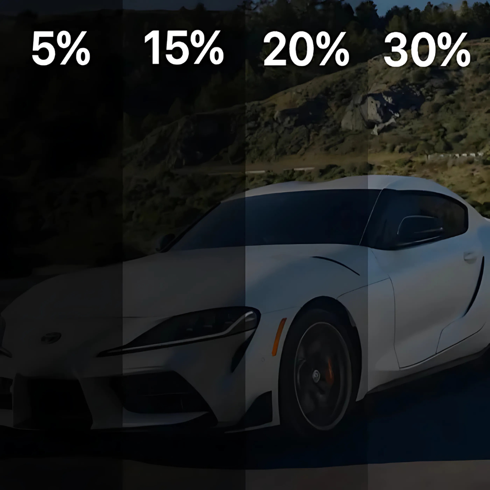 Vehicle Window Tint Film - UV Protection & Heat Reduction for Car, SUV & Truck Windshields & Side Windows