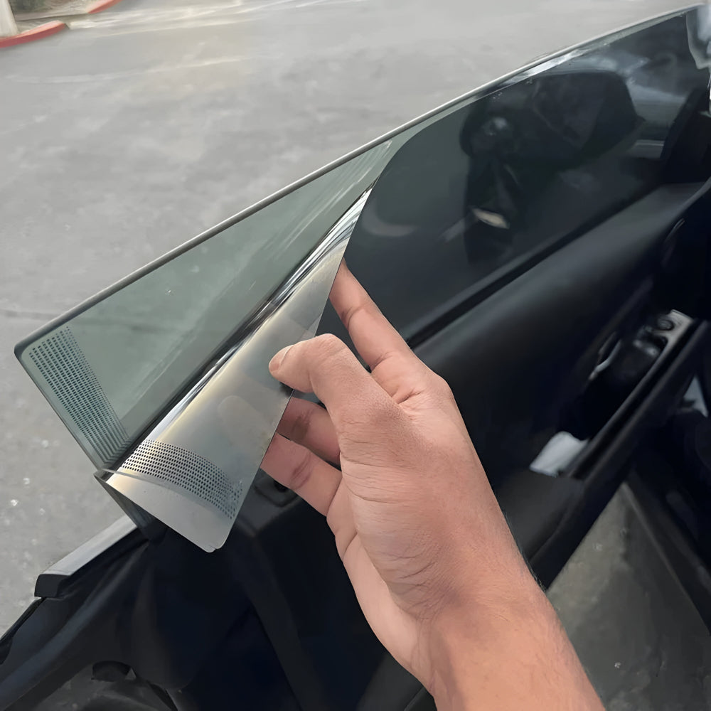 Film pour vitres de voiture, film solaire prédécoupé, film pour pare-brise avant avec protection UV et thermique, film de confidentialité pour vitres