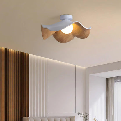 Adjustable Pendant Light with Metal & Resin Shade for Living Room, Bedroom, Dining Room | Modern Flush Mount Ceiling Fixture | 59 in Drop