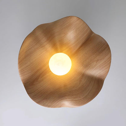 Adjustable Pendant Light with Metal & Resin Shade for Living Room, Bedroom, Dining Room | Modern Flush Mount Ceiling Fixture | 59 in Drop