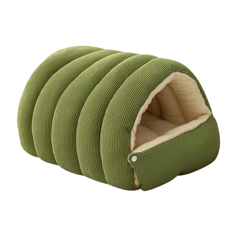 Ortekor Cavina | Plush Pet Cave Bed with Adjustable Design | Cozy Retreat for Cats